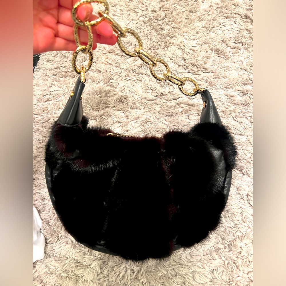 Valentino Fur bag